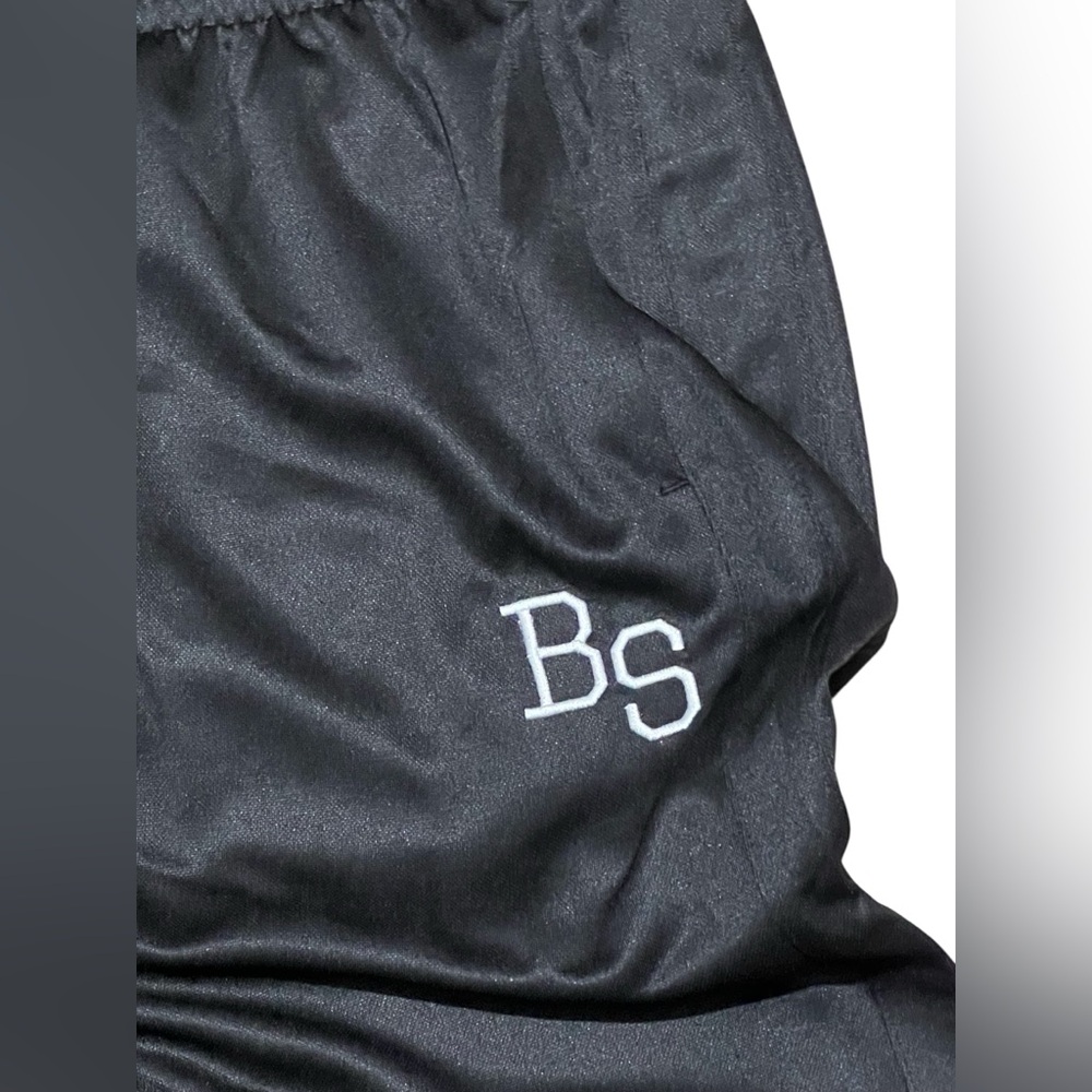 Black Scale collegiate men's track pants Athletic Logo black size 38 - Picture 8 of 16